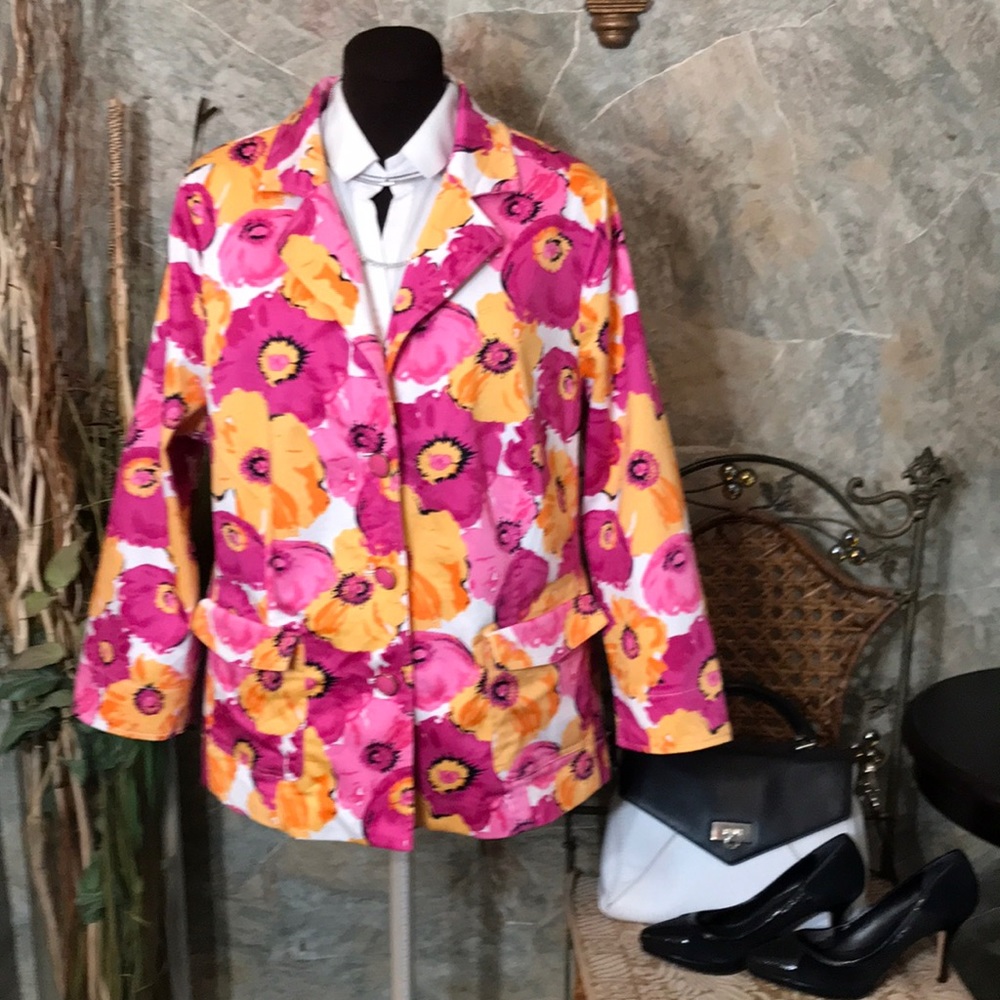 Joan Rivers 🌹 stunning suit jacket coat blazer - Picture 1 of 12